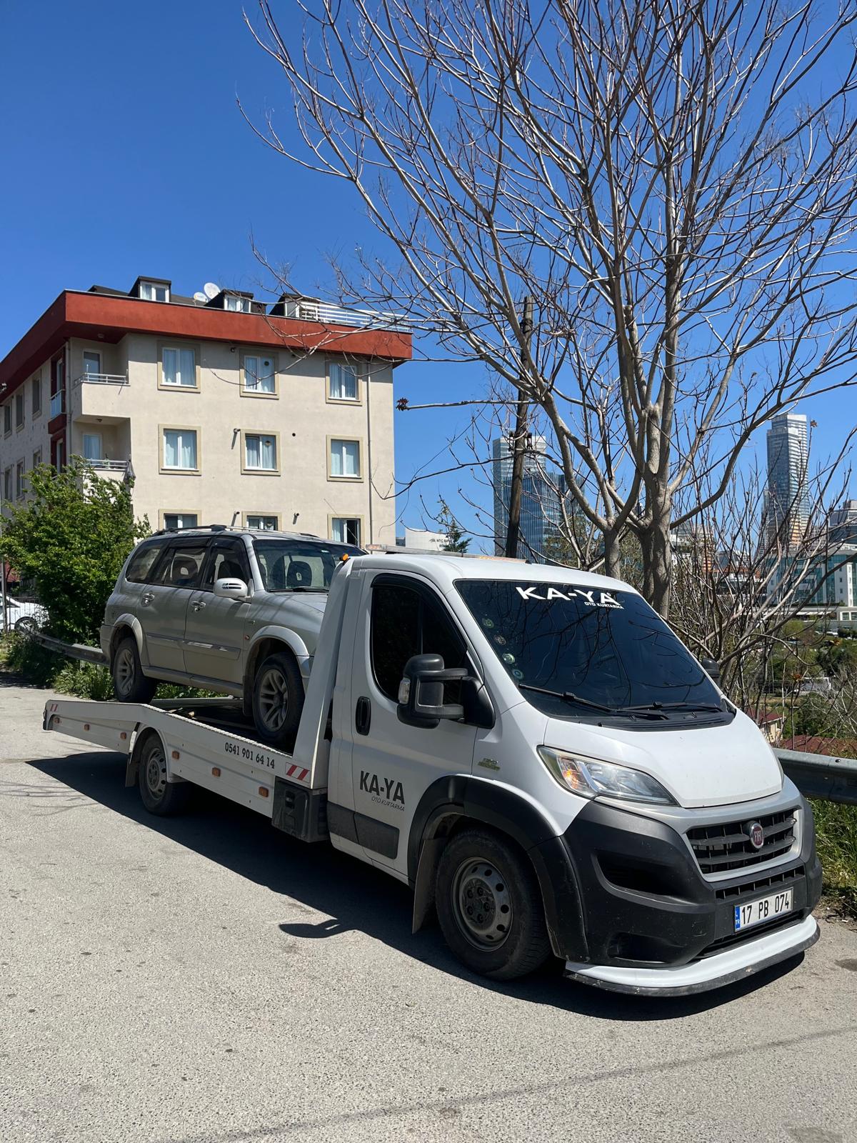 Kaya Oto Kurtarıcı aracı şehir içi taşıma